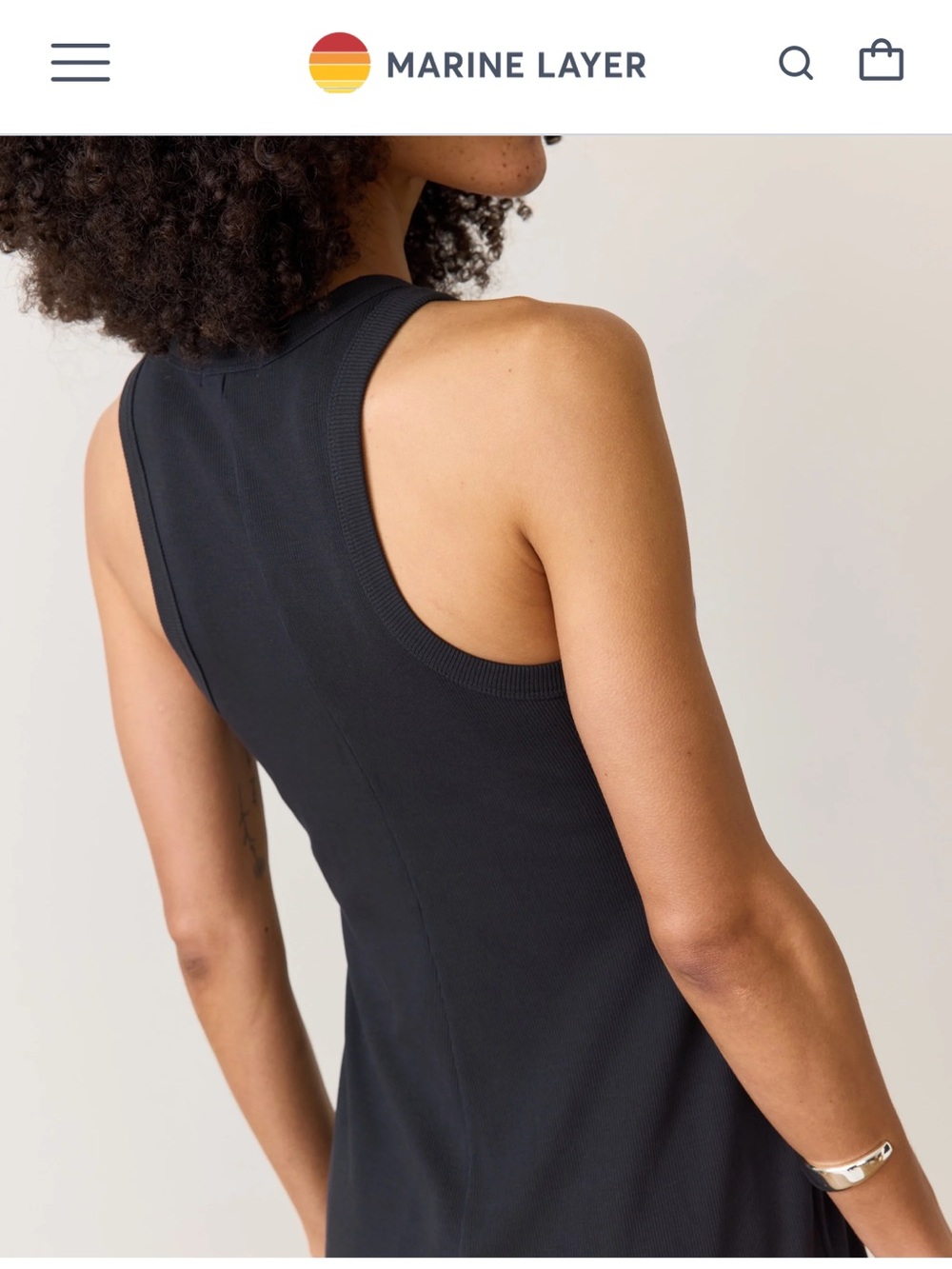 Marine Layer Lexi Sun In Midi Maxi Dress - Picture 4 of 7